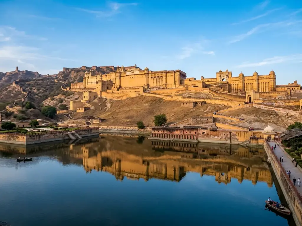 amber fort reflected 202604121610
