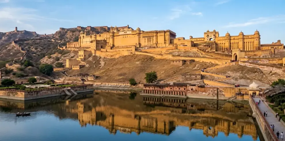 amber fort reflected 202604121610