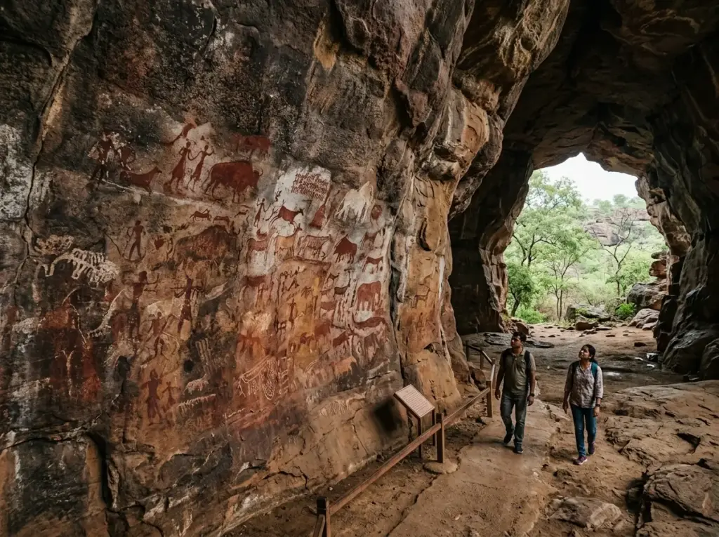 bhimbetka rock sheltor