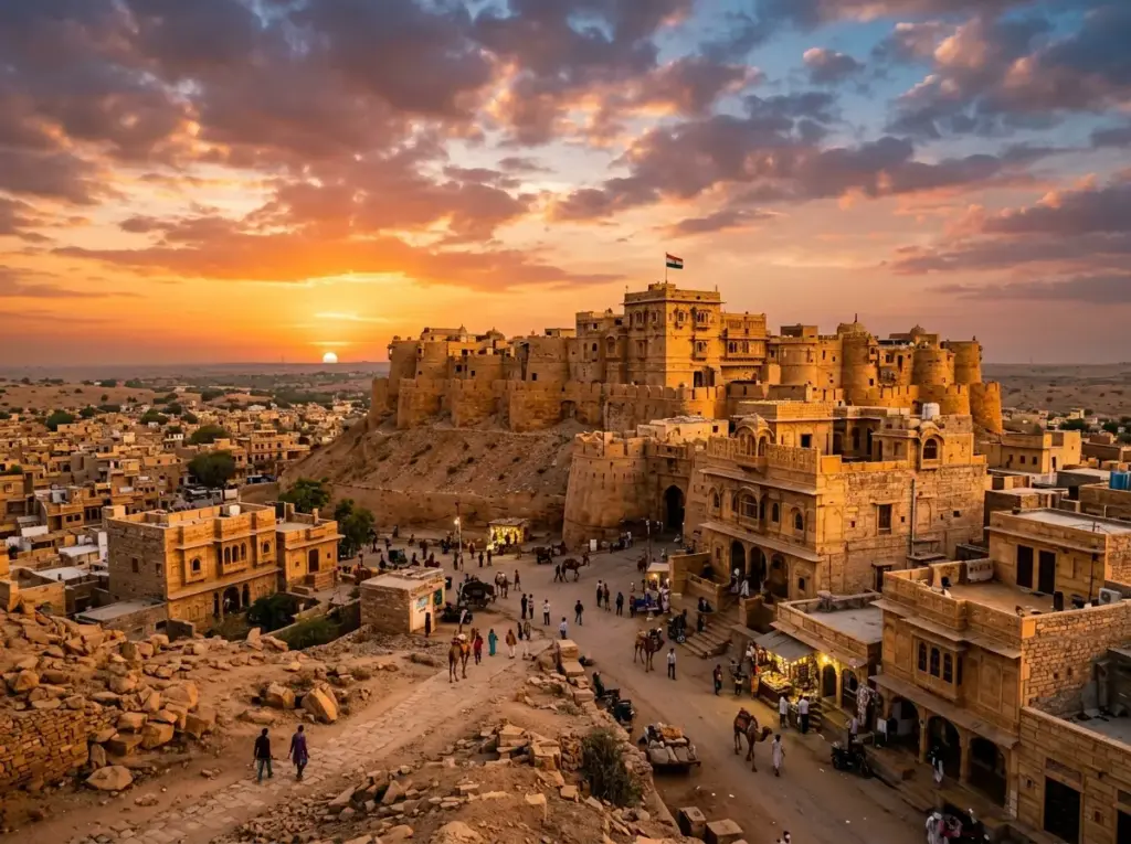 jaisalmer fort at Jaisalmer