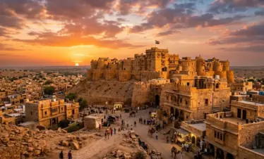 jaisalmer fort at Jaisalmer