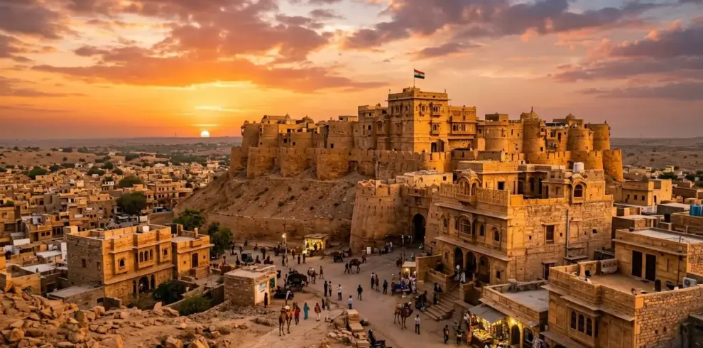jaisalmer fort at Jaisalmer